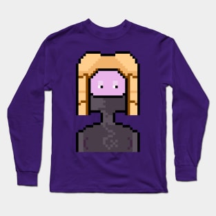 Pixelated Haute Couture Long Sleeve T-Shirt